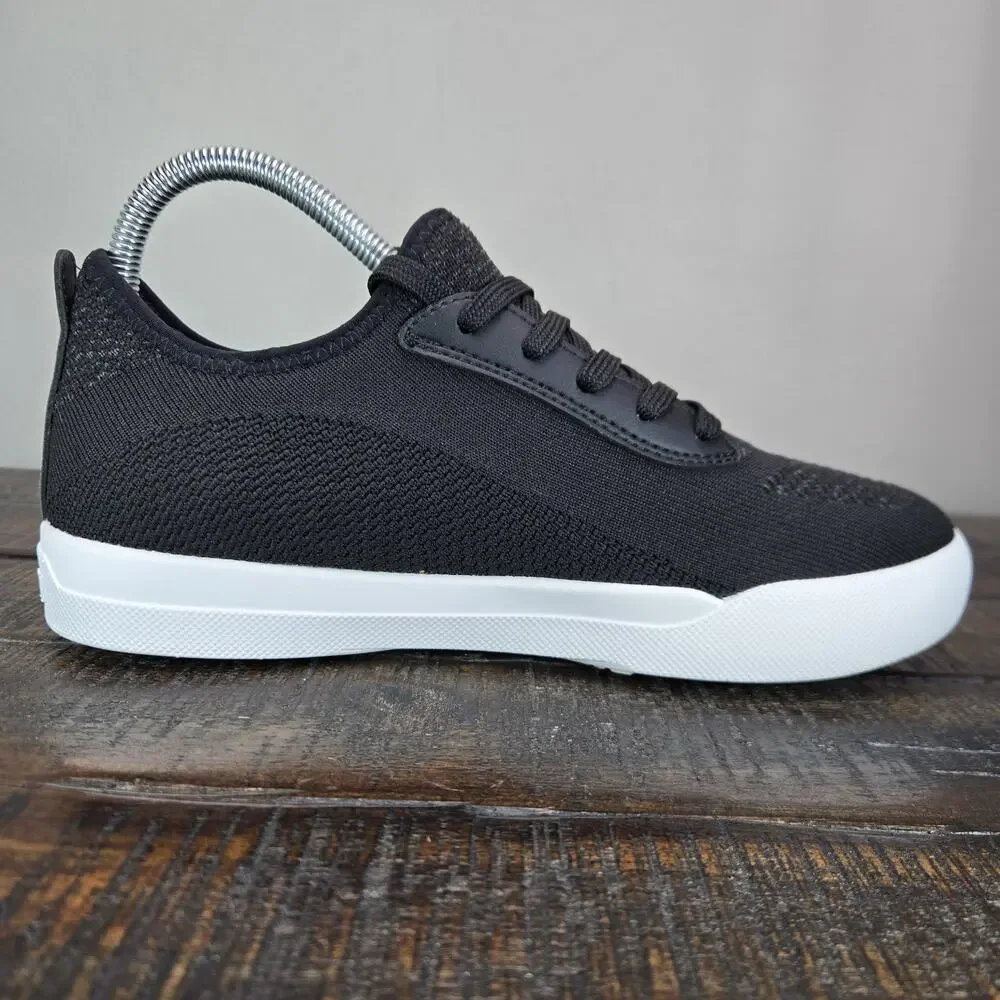 Vessi Weekend 1.5 Sneaker Womens Size 8 Waterproof Shoes Asphalt Black White